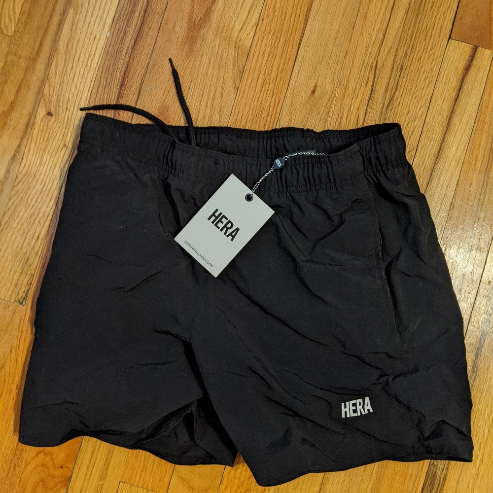 Black Hera Mens Swim Shorts, Size: Medium